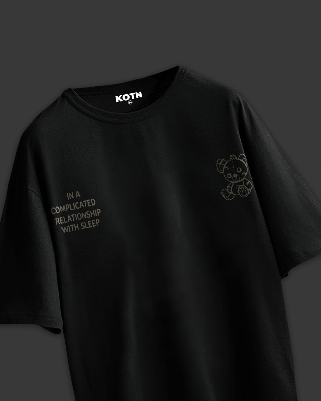 UNISEX COMPLICATED OVERSIZE TEE MUSIC