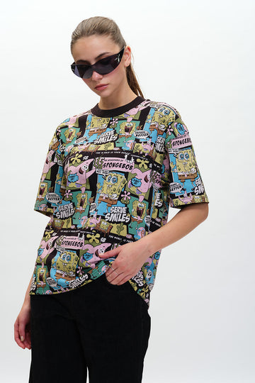 UNISEX The Adventure Of SpongeBob Oversized T-shirt