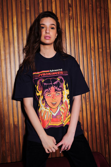 UNISEX Advanced Pyrokinesis Oversized T-Shirt