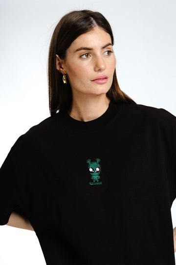 I Need Space Embroidered Premium Oversized T-shirt