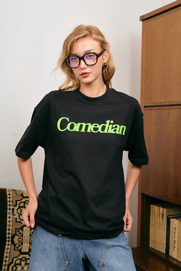 UNISEX Comedian Black Oversized T-shirt