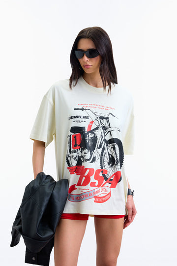 UNISEX Dirt Racer Oversized T-shirt