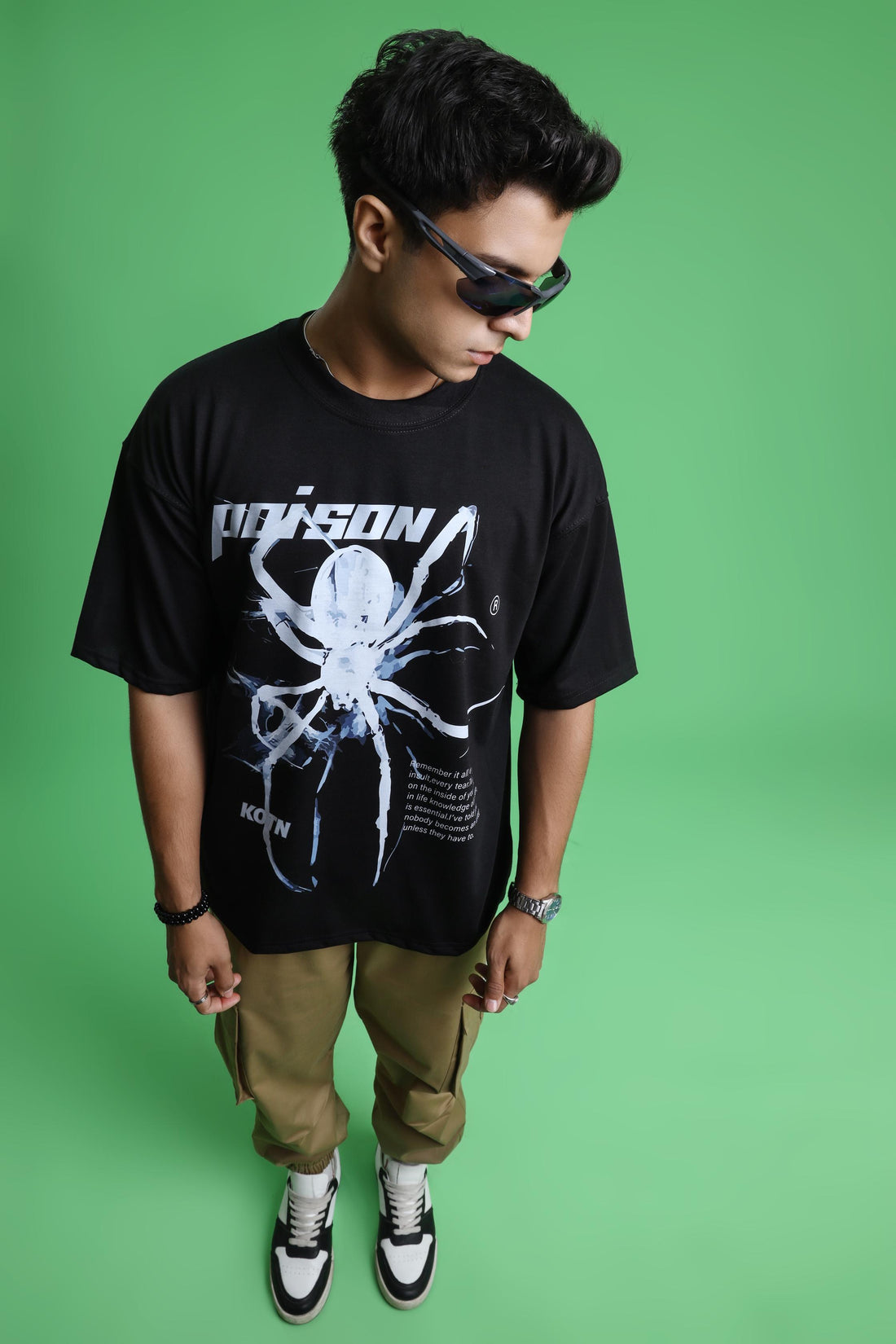 UNISEX POISON OVERSIZED T-SHIRT STREET ESSENTIALS