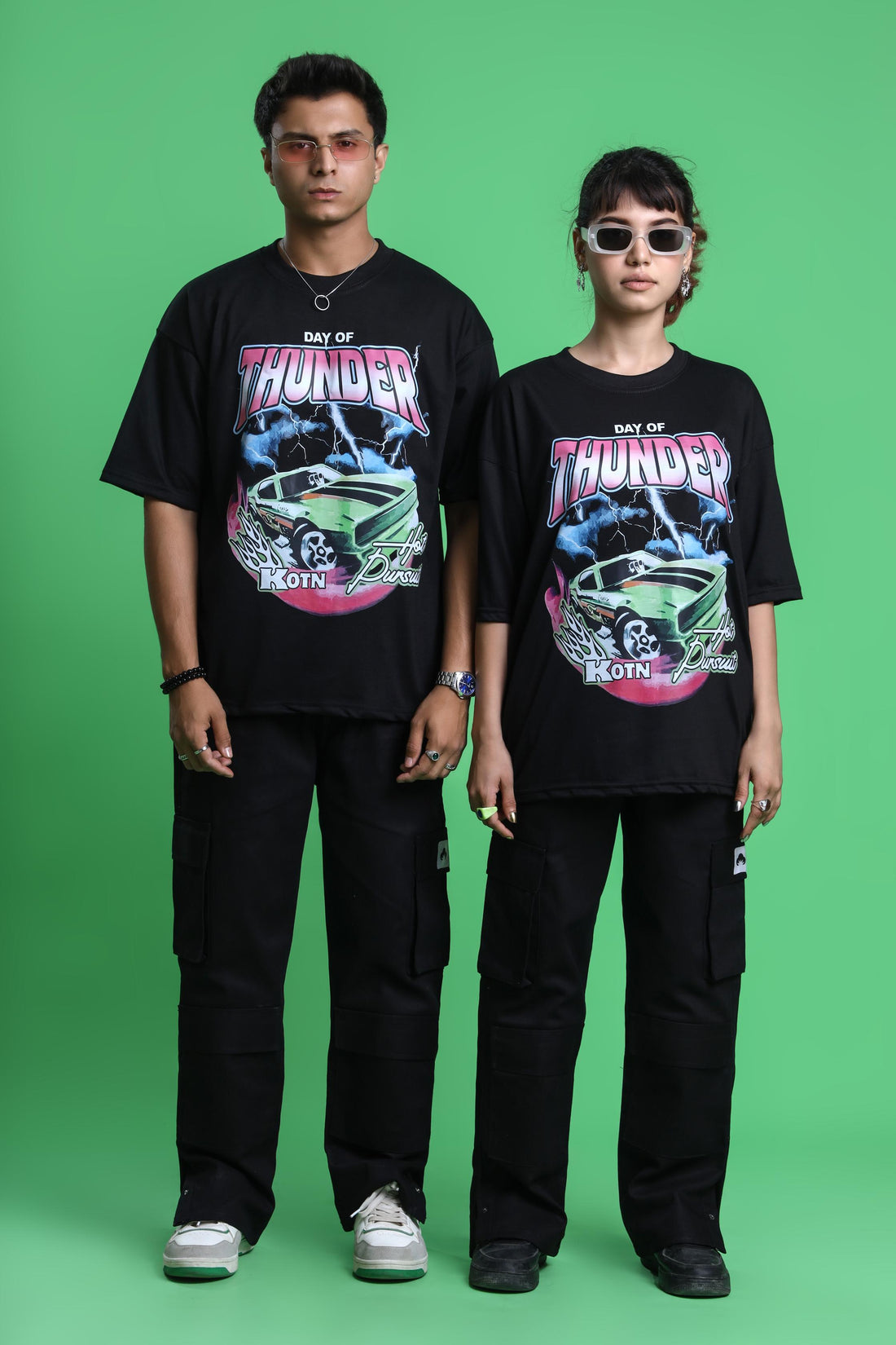 UNISEX THUNDER OVERSIZED T-SHIRT F1