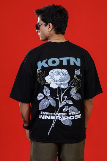 UNISEX INNER ROSE OVERSIZED T-SHIRT STREET ESSENTIALS