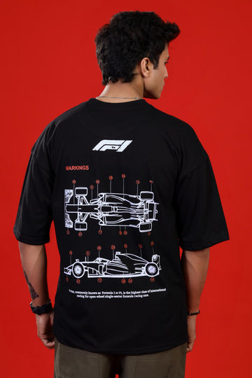 UNISEX FORMULA 1 OVERSIZED T-SHIRT F1