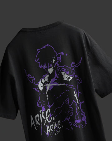 UNISEX SHADOW MONARCH OVERSIZED T-SHIRT ANIME