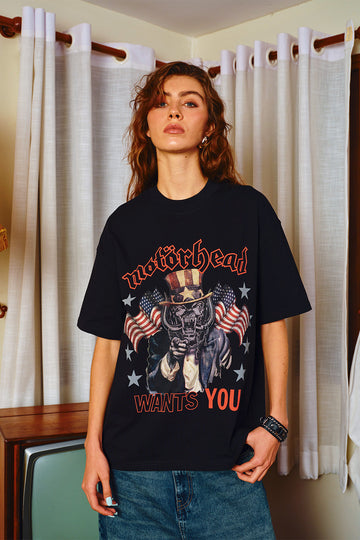 UNISEX Motorhead Wants You Oversized T-shirt