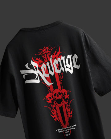 UNISEX REVENGE OVERSIZED T-SHIRT STREET ESSENTIALS