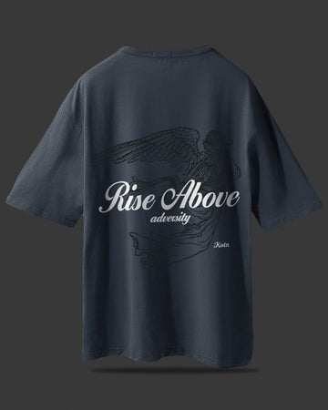 UNISEX RISE ABOVE OVERSIZED T-SHIRT STREET ESSENTIALS