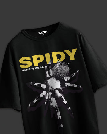 UNISEX SPIDY OVERSIZED T-SHIRT ANIME