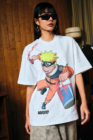UNISEX Spray Of Fire Oversized T-shirt