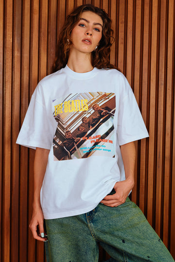 UNISEX Stairway to Please Oversized T-shirt