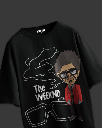 UNISEX THE WEEKEND OVERSIZE TEE MUSIC