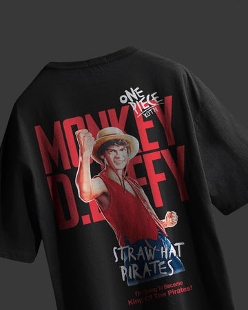 UNISEX ONE PIECE OVERSIZED T-SHIRT ANIME