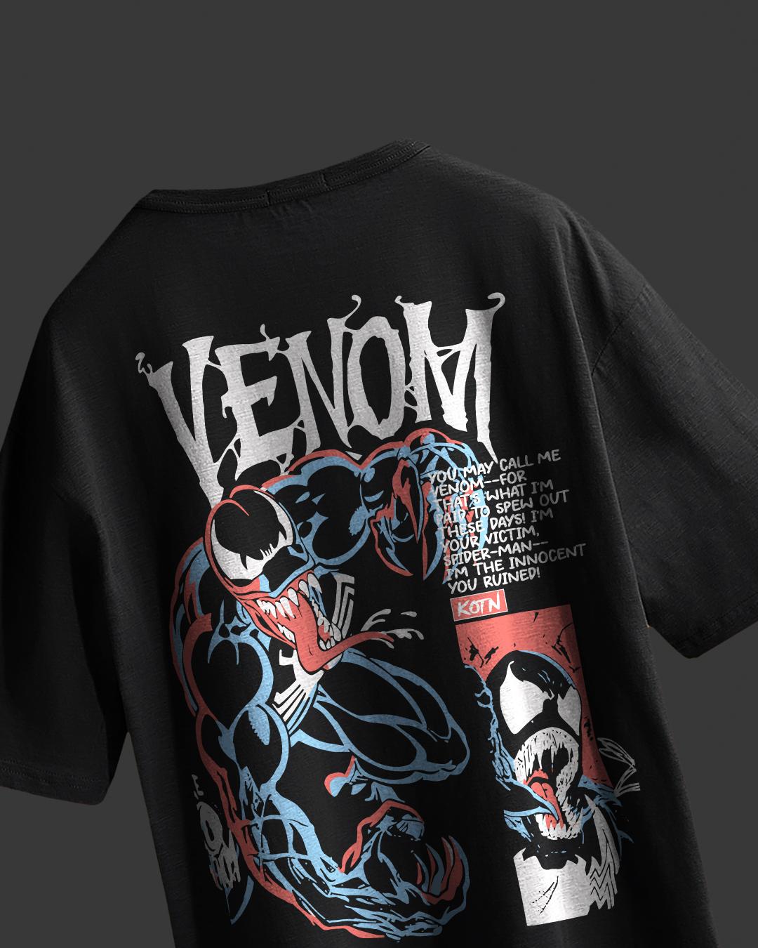 UNISEX VENOM OVERSIZED T-SHIRT ANIME