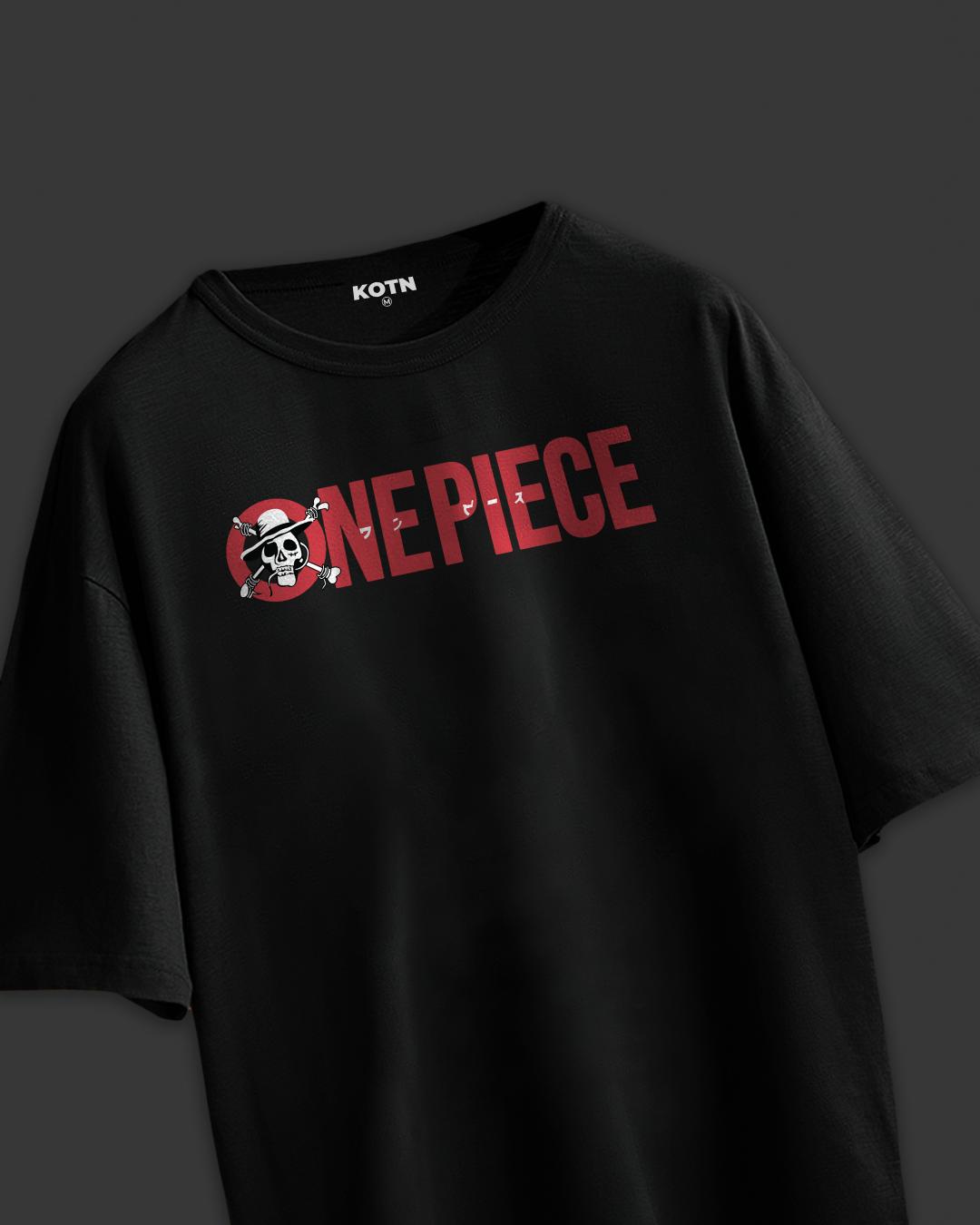 UNISEX ONE PIECE OVERSIZED T-SHIRT ANIME