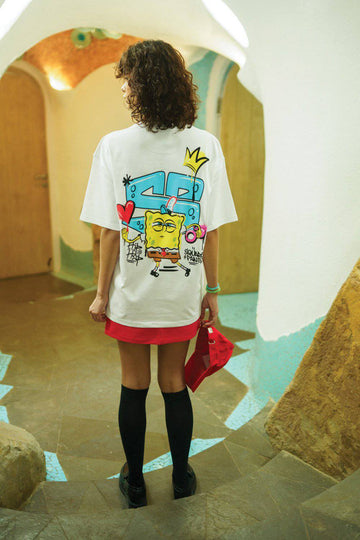 UNISEX Hip Hop SpongeBob Oversized T-shirt