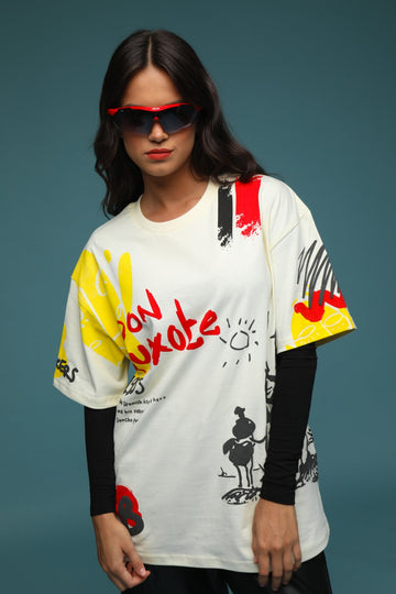 UNISEX Imagination Is Real Oversized T-shirt