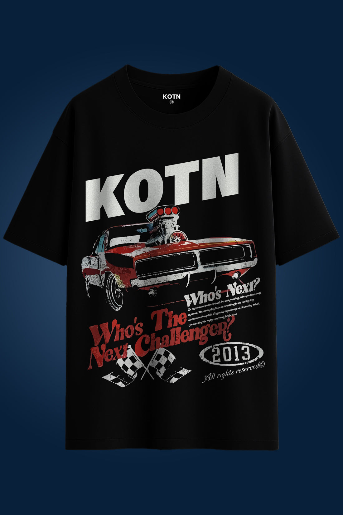 UNISEX CHALLENGER OVERSIZED T-SHIRT F1