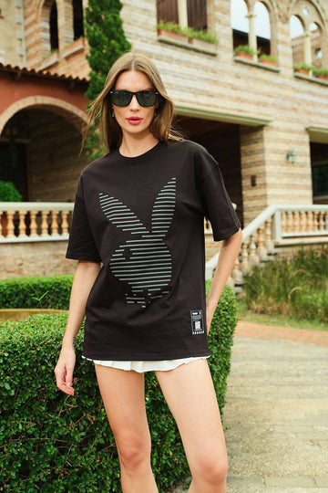 UNISEX PlayBoy HD Print Oversized T-shirt