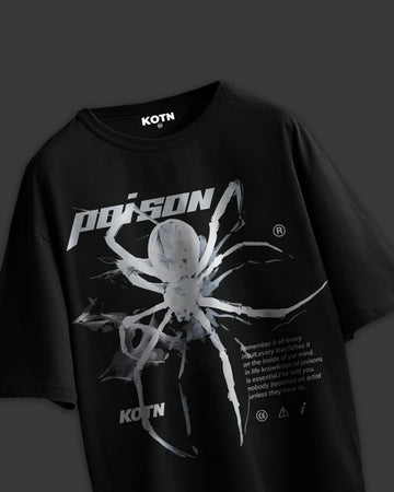 UNISEX POISON OVERSIZED T-SHIRT STREET ESSENTIALS