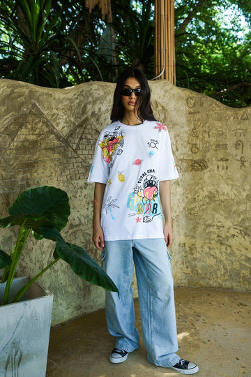 UNISEX Stitch D100 Oversized T-shirt